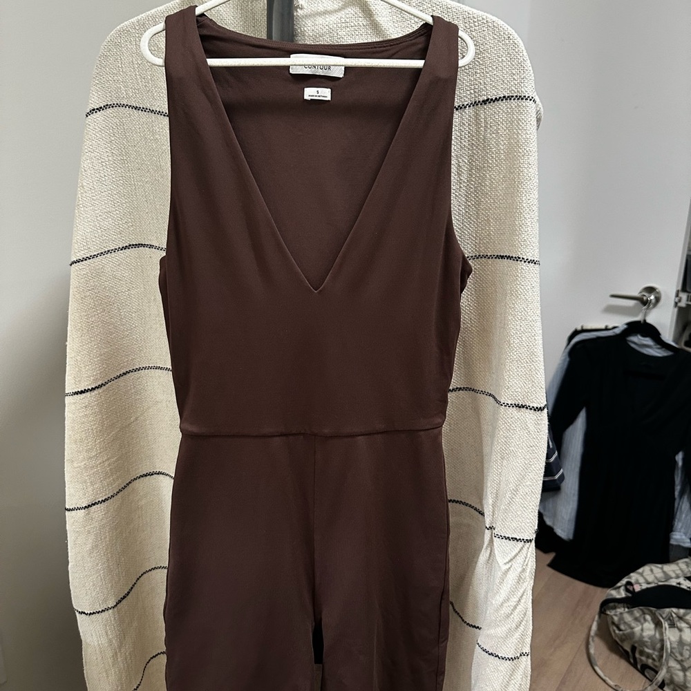 Babaton contour Brown Jumpsuit